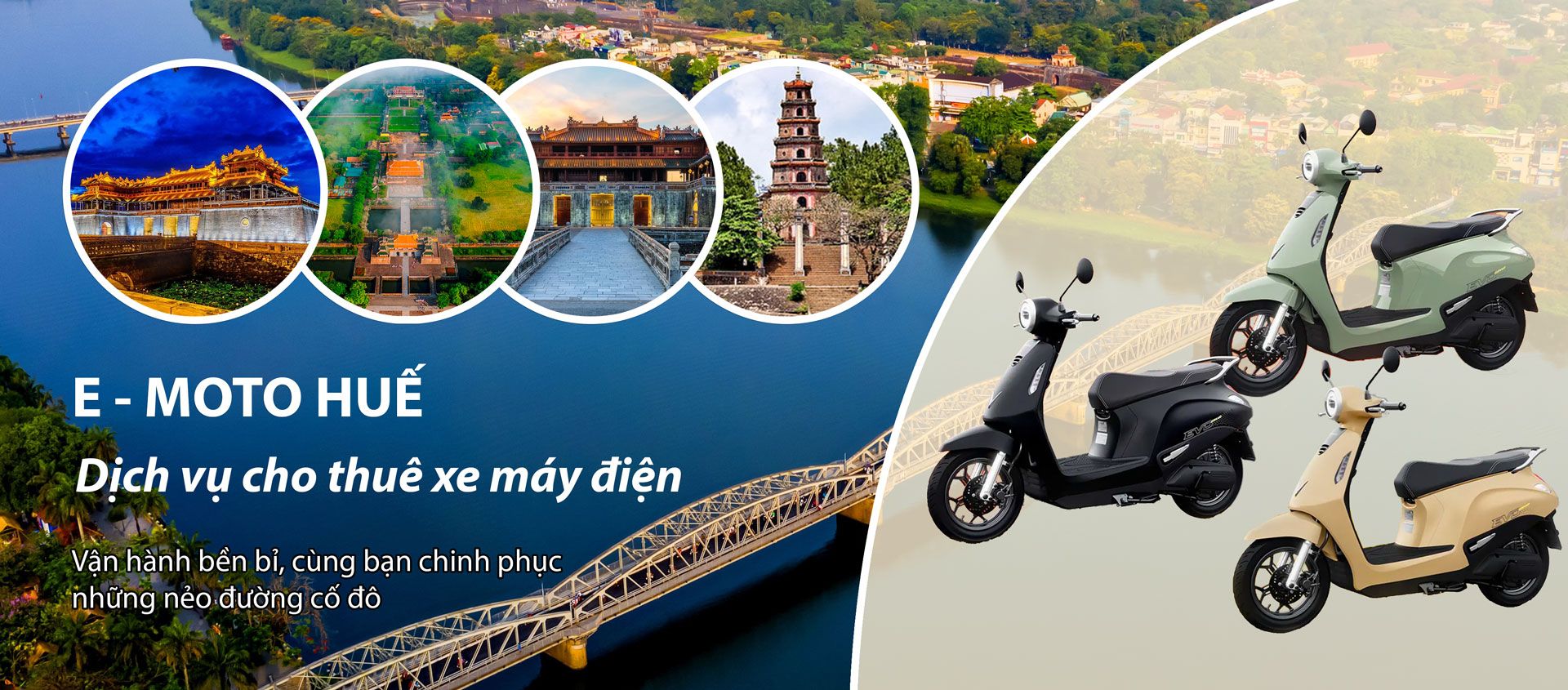 thuê xe máy điện tại Huế